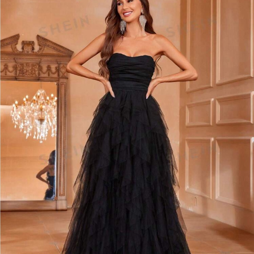 Beautiful black gown size Xs